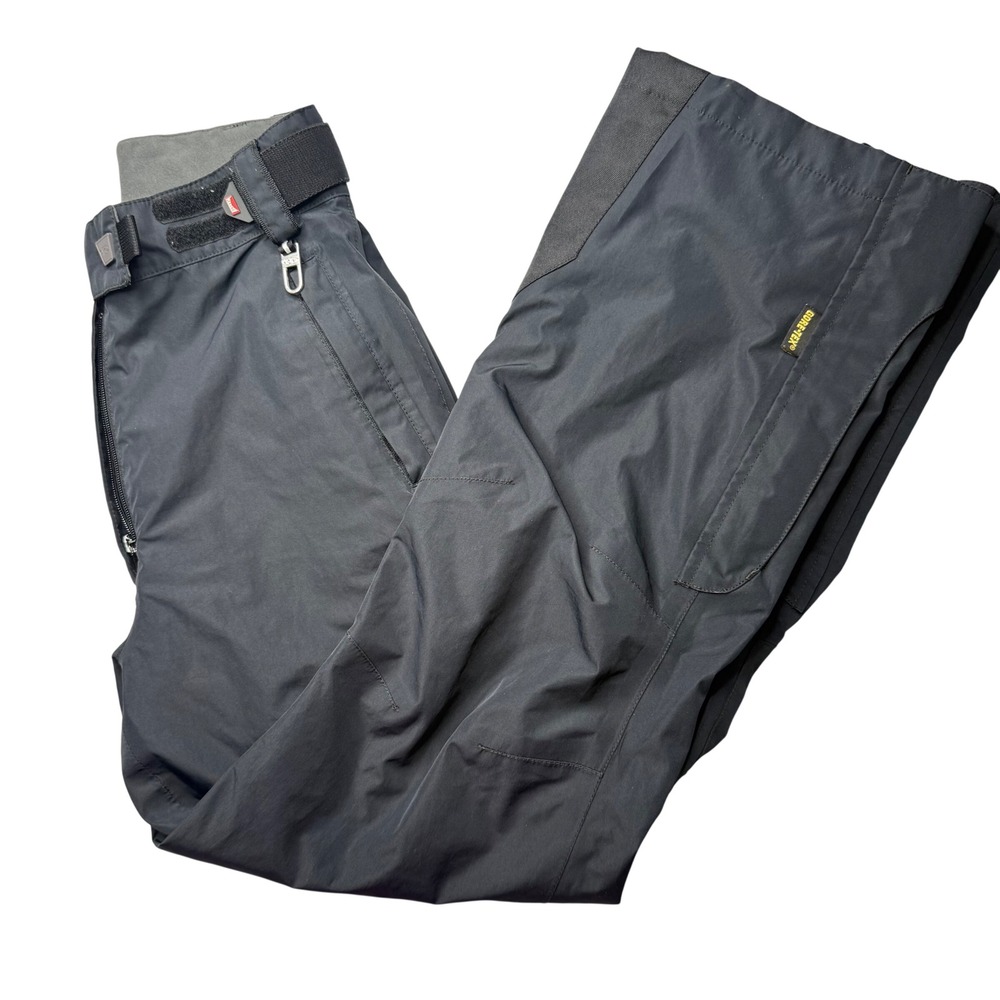 Ski Pants Women 6 Black Adjustable Waist Fleece Lined Winter Snowboarding warm